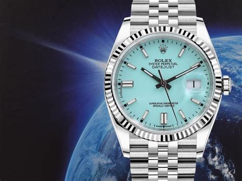 baby blue rolex day date|Rolex datejust tiffany blue.